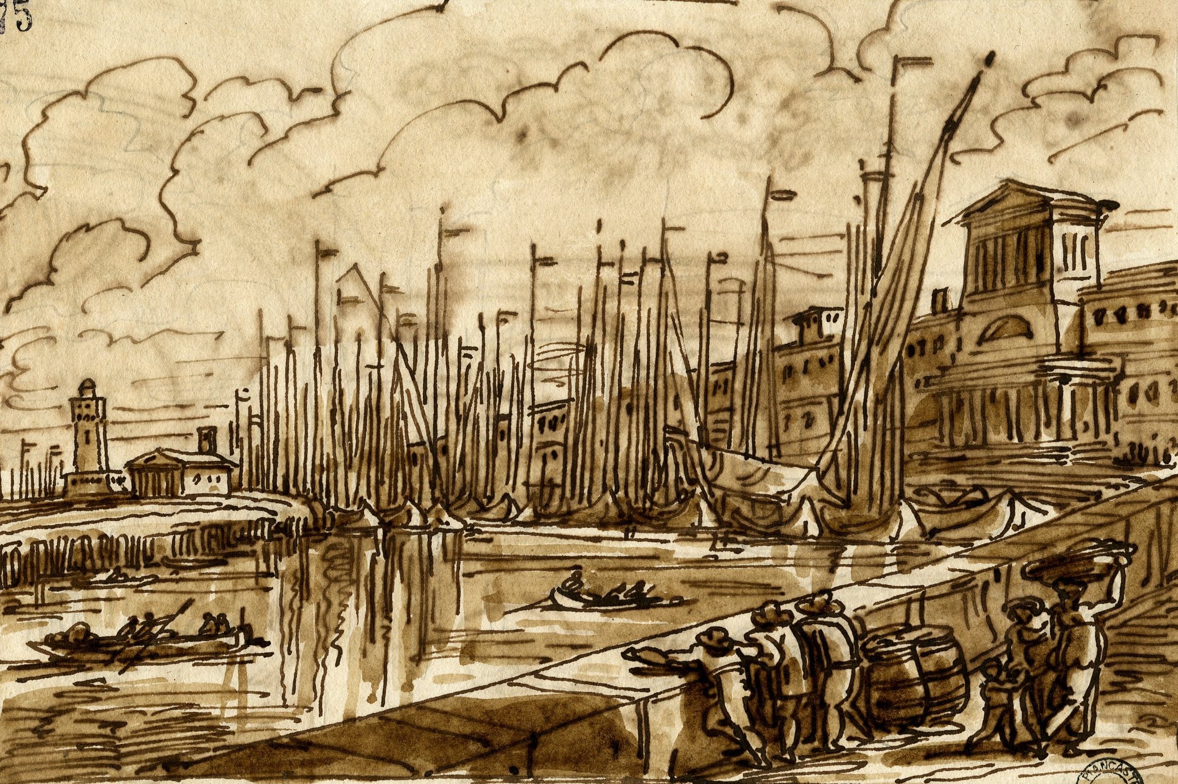 Felice Giani Porto di Rimini