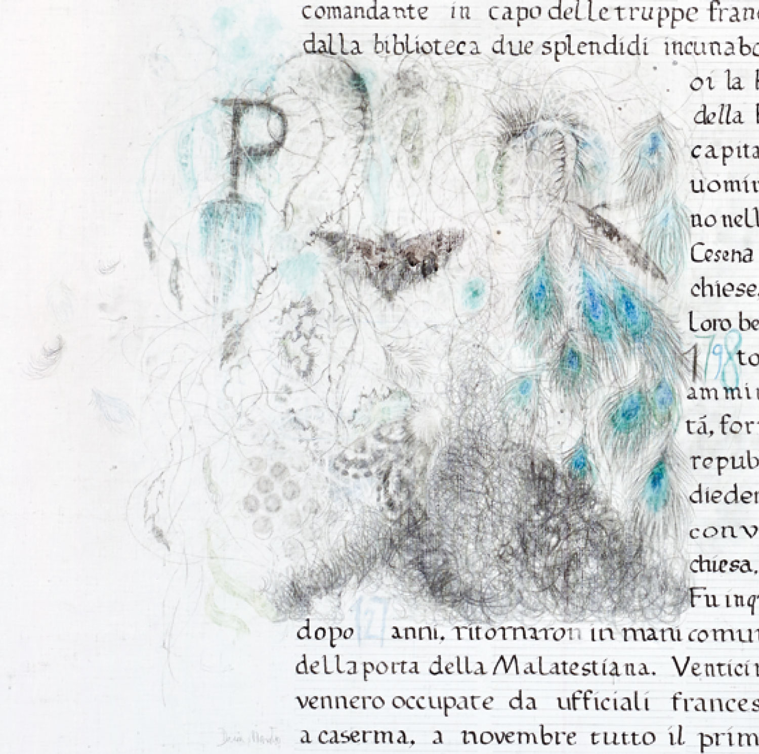Dacia Manto Eroico Manoscritto