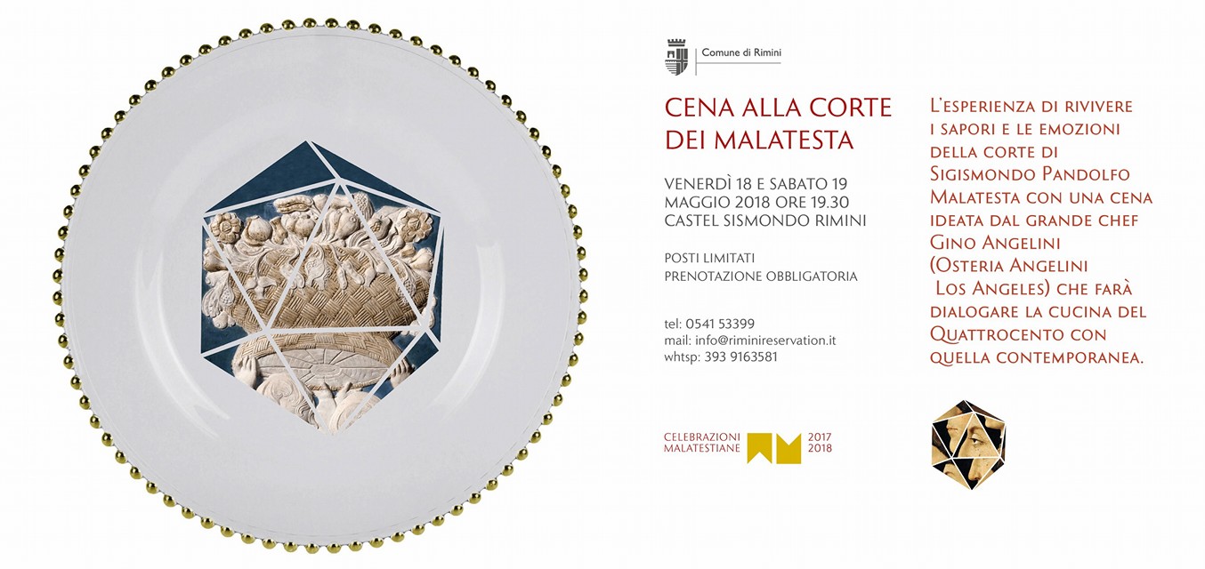 Cena alla corte dei Malatesta | Chef Gino Angelini