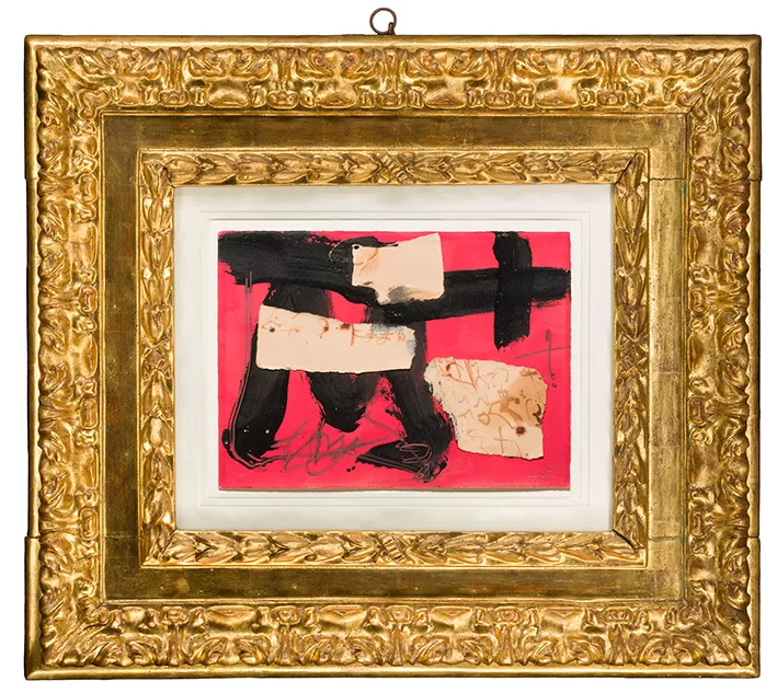 Viaggio in una stanza Una collezione d'arte moderna incorniciata all'antica