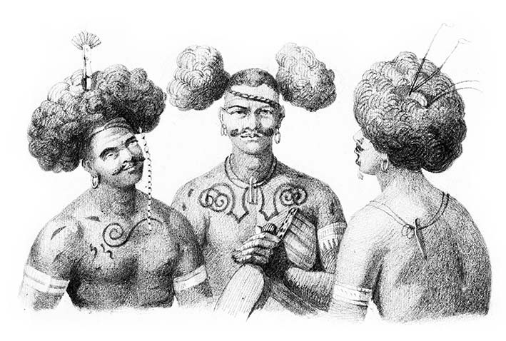 I disegni dell’Océanie Le vie dei riti L’Oceania sacra e misteriosa di Grégoire Louis Domeny de Rienzi